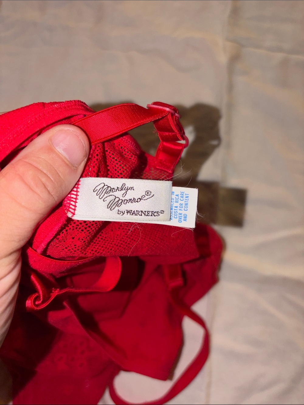 Red Lace Bodysuit - Women Intimates & Sleepwear new size 34 - Picture 4 of 5